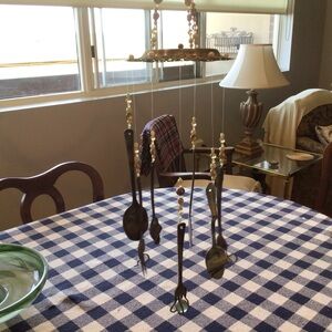 Vintage Silver Wind Chimes